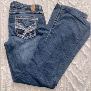 Maurices women’s bootcut jeans dark wash